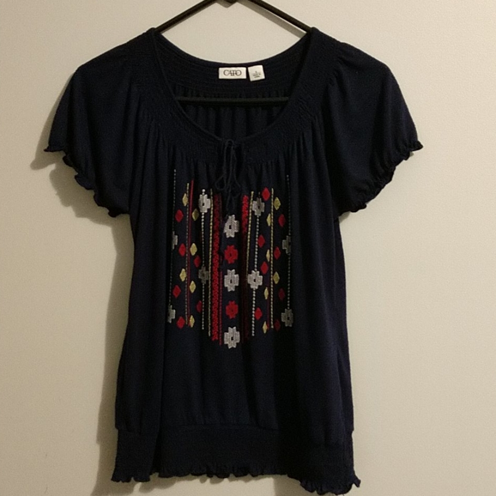 Cato ladies summer blouse size small
